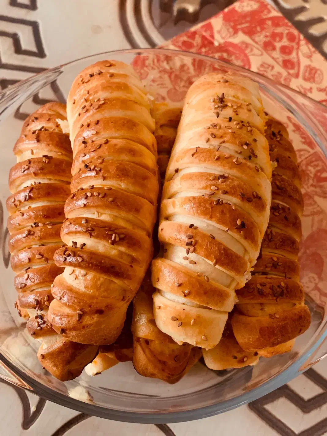 نان ها و رول ای خوشمزه ی خانگی با نوشِ دل|خدمات پذیرایی، مراسم|مشهد, کوثر|دیوار