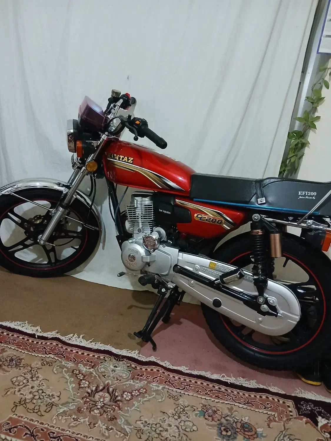 موتور سیکلت ۲۰۰ همتاز|موتورسیکلت|بناب, |دیوار