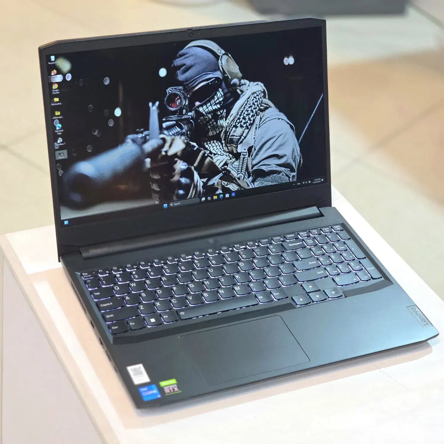 لپتاپ گیمینگ Lenovo Gaming 3 رم 16گرافیکRTX3050|رایانه همراه|شیراز, ملاصدرا|دیوار