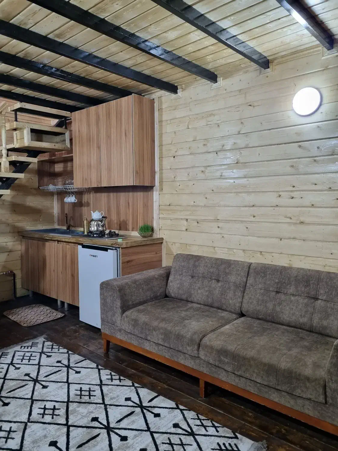 کلبه تک خاب متل قو|اجارهٔ کوتاهمدت ویلا و باغ|سلمانشهر, |دیوار