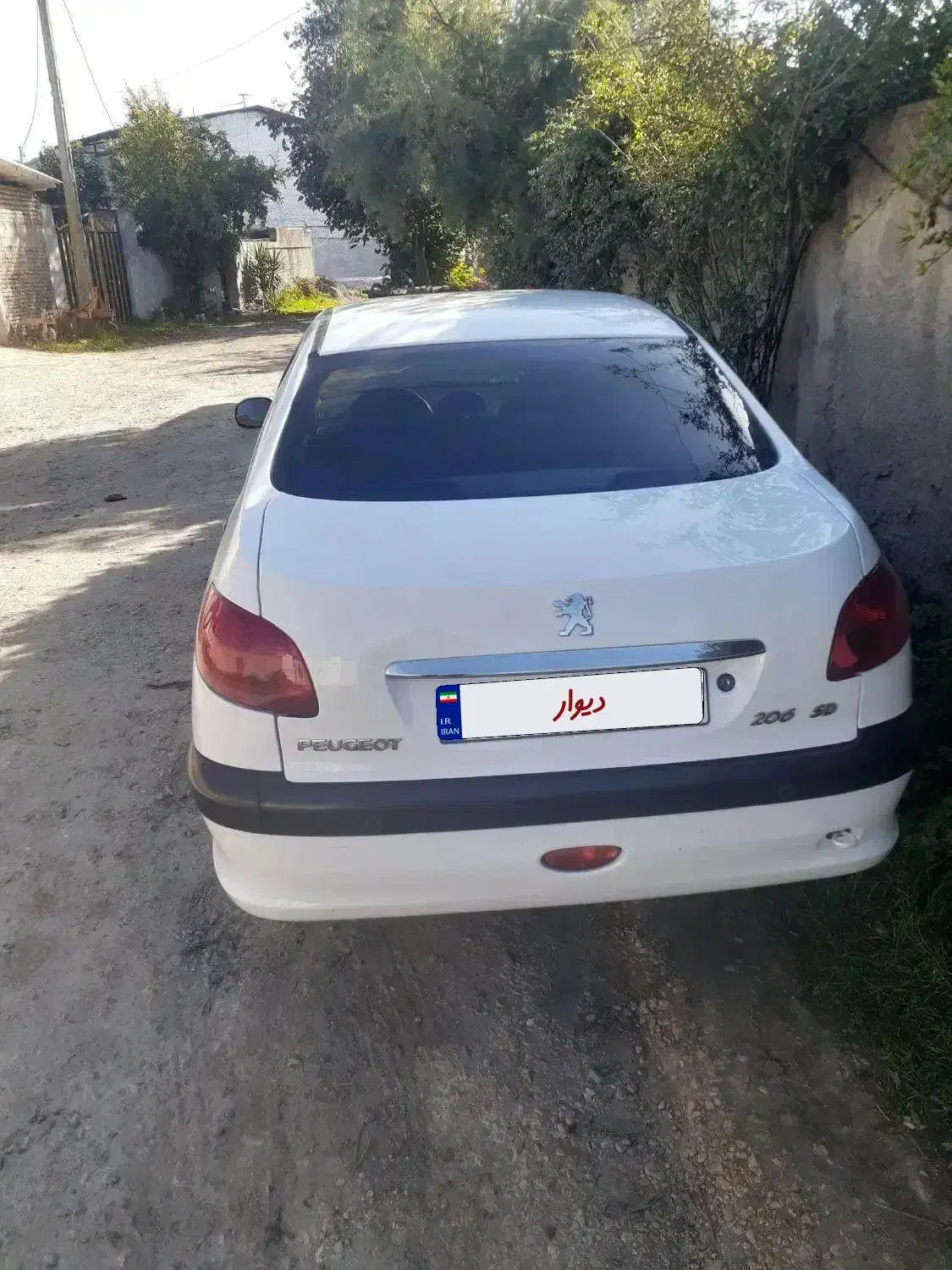 206 sd تیپ ۵ مدل ۹۶|خودرو سواری و وانت|نکا, |دیوار