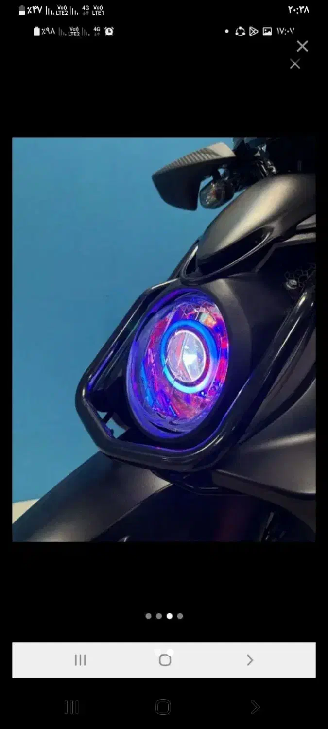 موتور برقی مادو 3000 وات صفر لیتیوم آیروکس کیلیک|موتورسیکلت|اصفهان, دشتستان|دیوار