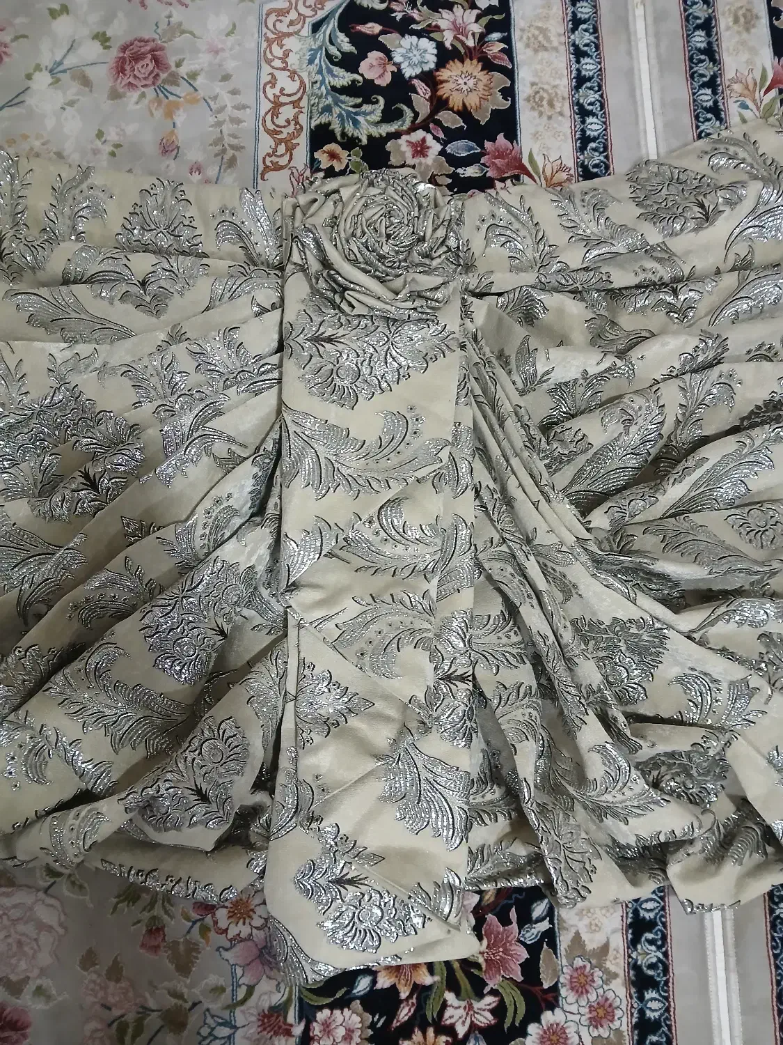 پرده|پرده، رانر، رومیزی|مشهد, شهرک لشکر (شهرک غرب)|دیوار