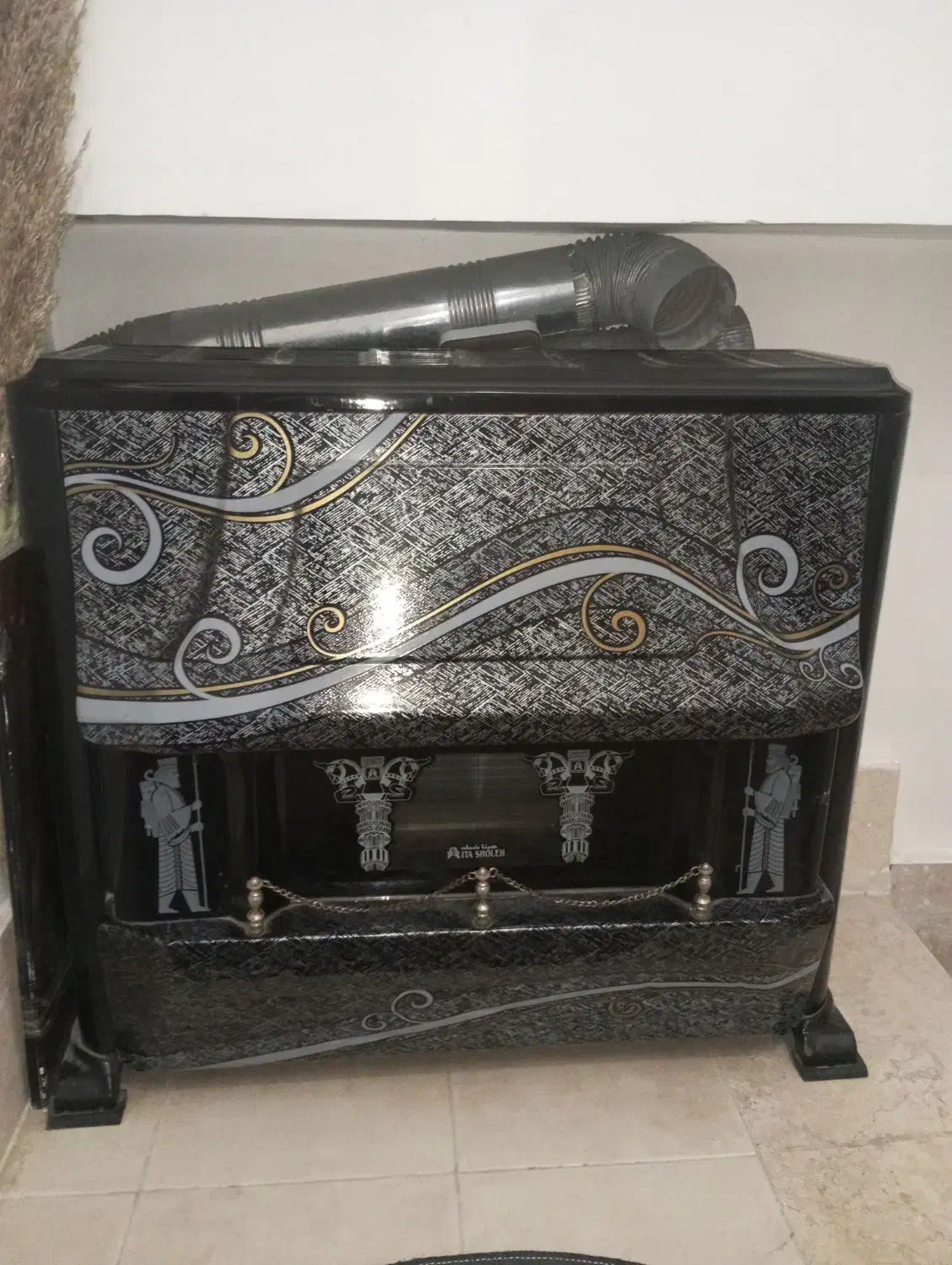 بخاری|بخاری، هیتر، شومینه|رشت, حمیدیان|دیوار