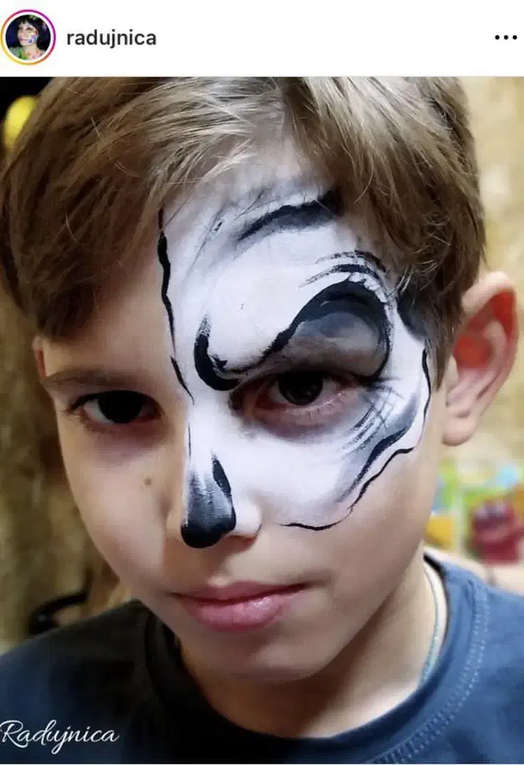 تنپوش عروسکی وگریم هالووین حرفه ای|خدمات پذیرایی، مراسم|اراک, |دیوار