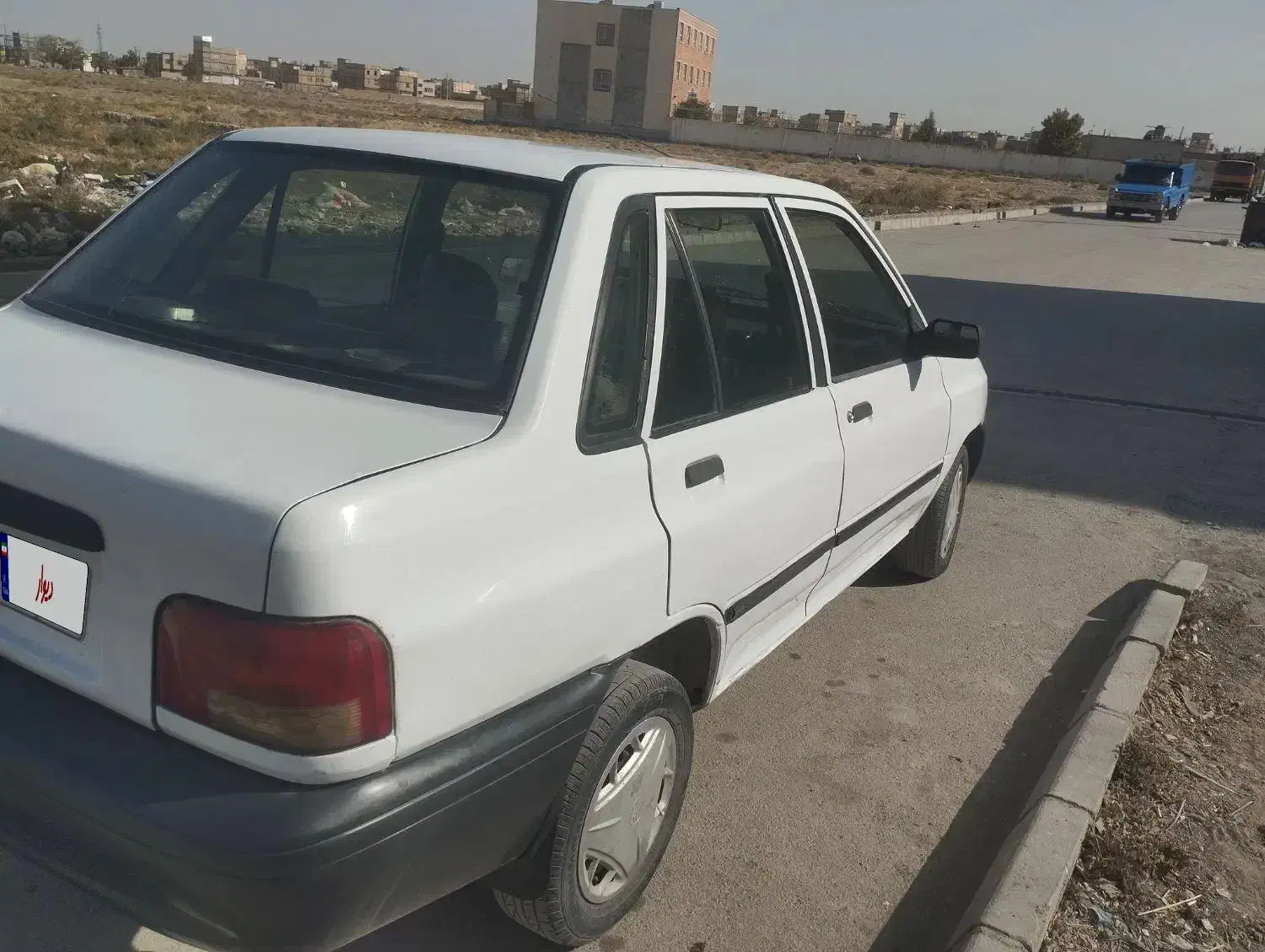 پراید مدل 89 سفید عروسک|خودرو سواری و وانت|تربت جام, نظامی|دیوار