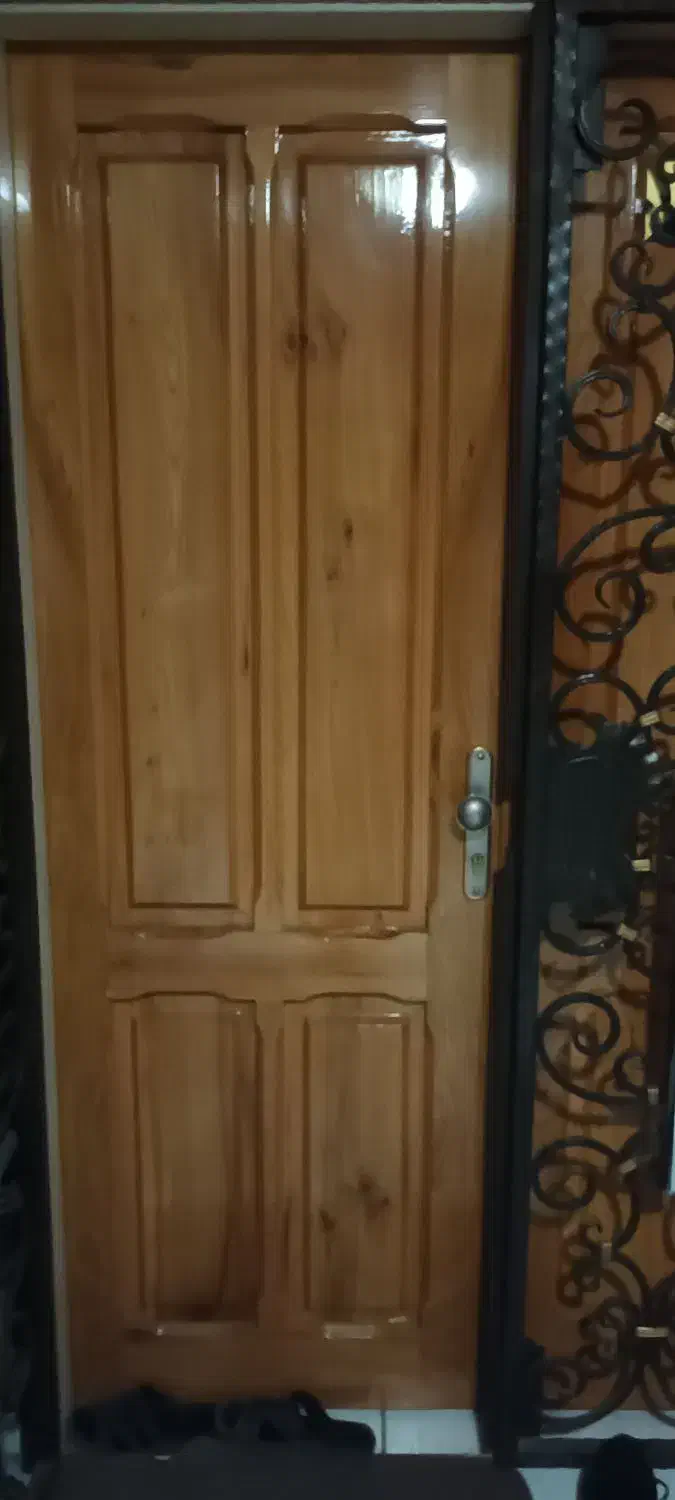 درب چوبی|مصالح و تجهیزات ساختمان|شیراز, چنچنه|دیوار