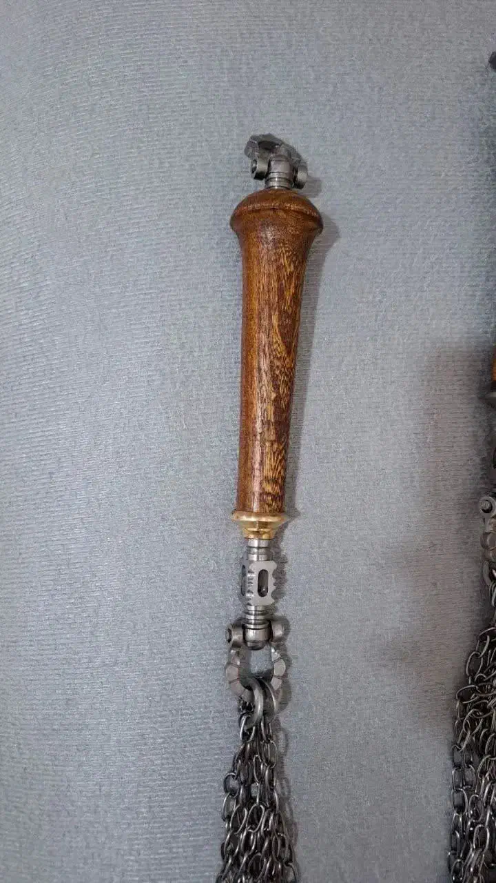 زنجیر عزاداری ریزدانه و باکلاس|کلکسیون اشیاء عتیقه|قم, کاسه گران|دیوار