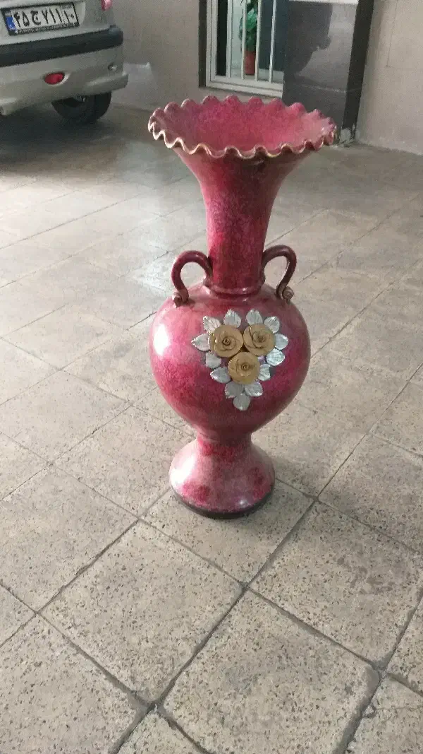 گلدان سفالی|صنایع دستی و سایر لوازم تزئینی|تهران, چوب تراش|دیوار