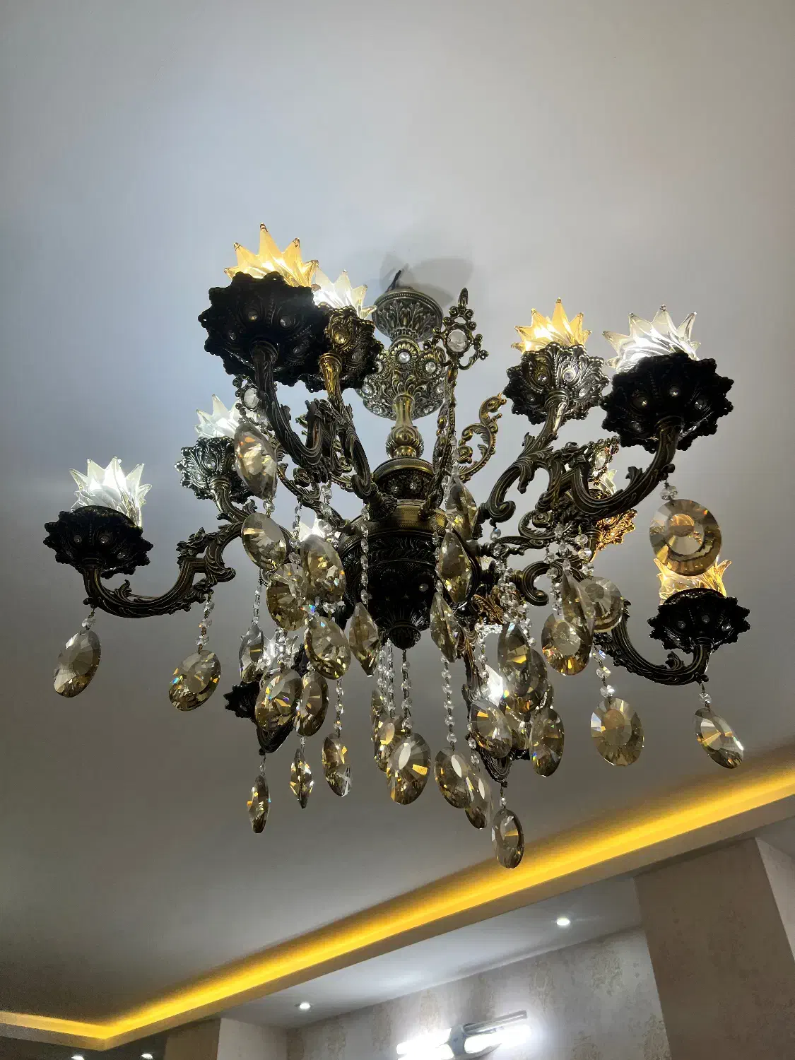 لوستر|لوستر و چراغ آویز|اصفهان, رزمندگان|دیوار