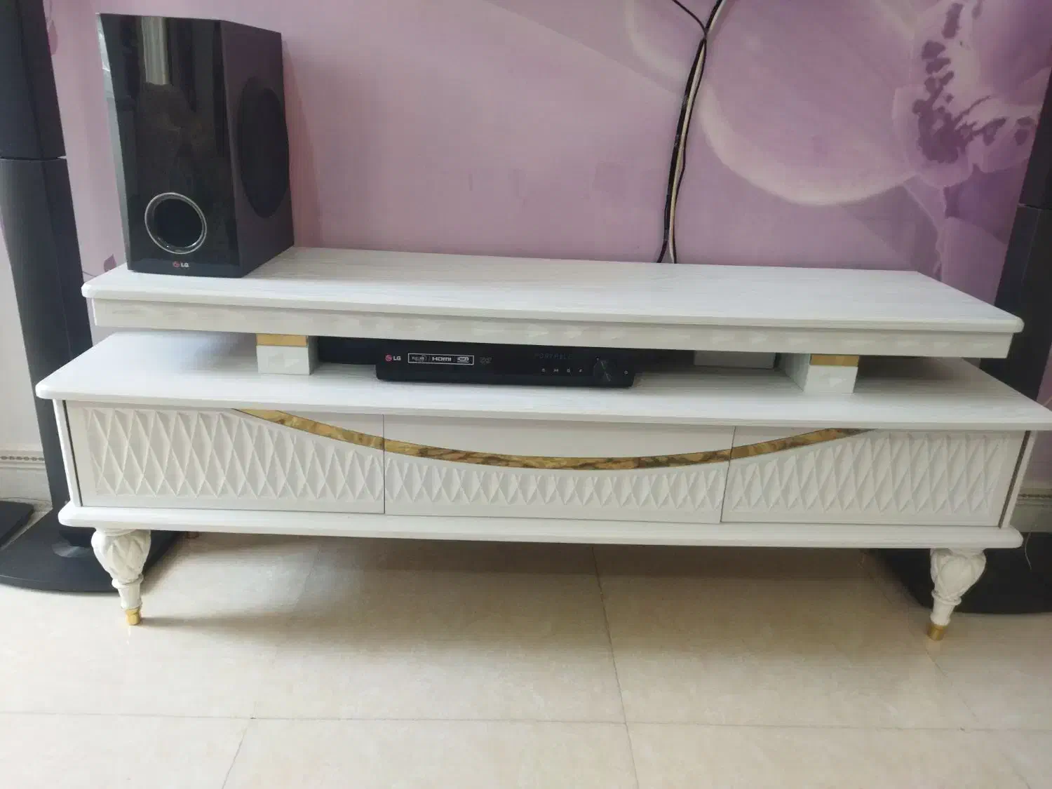 میز جنس عالی|میز تلویزیون|بافت, |دیوار