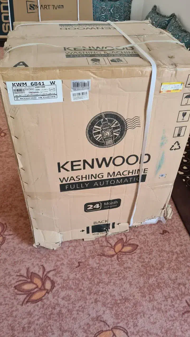 ماشین لباسشویی کنوود ۸کیلو نو|ماشین لباسشویی و خشک‌کن لباس|برازجان, |دیوار