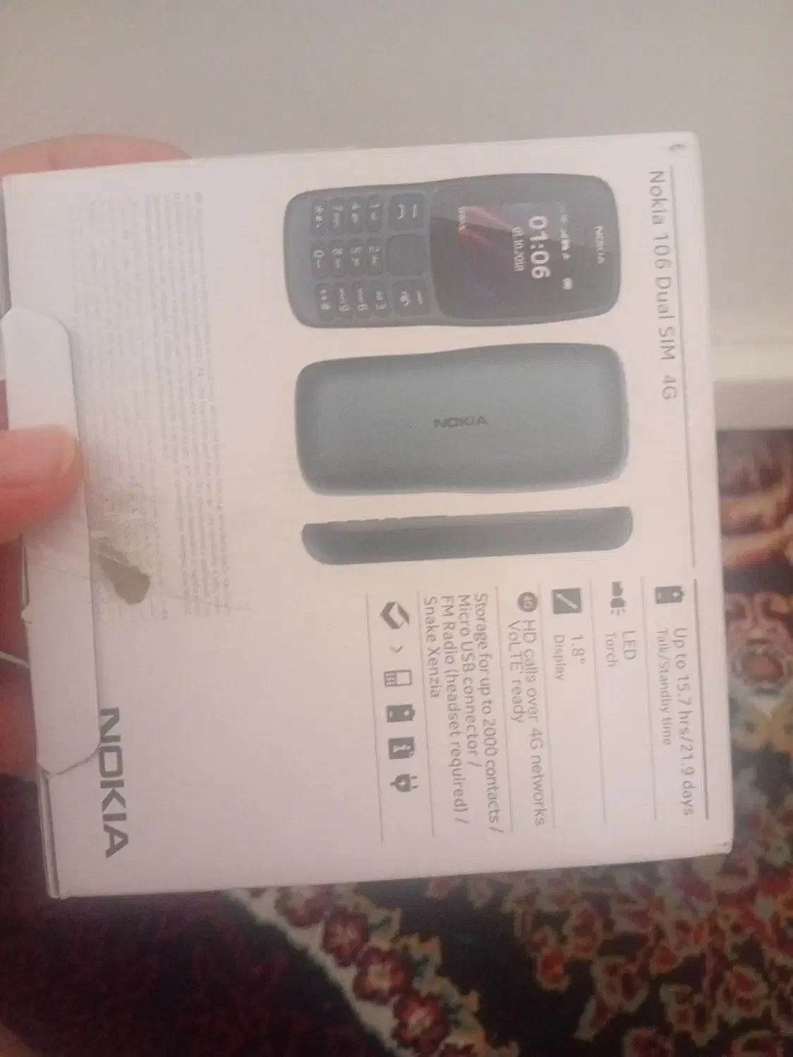 نوکیا 106|موبایل|ماهدشت, |دیوار