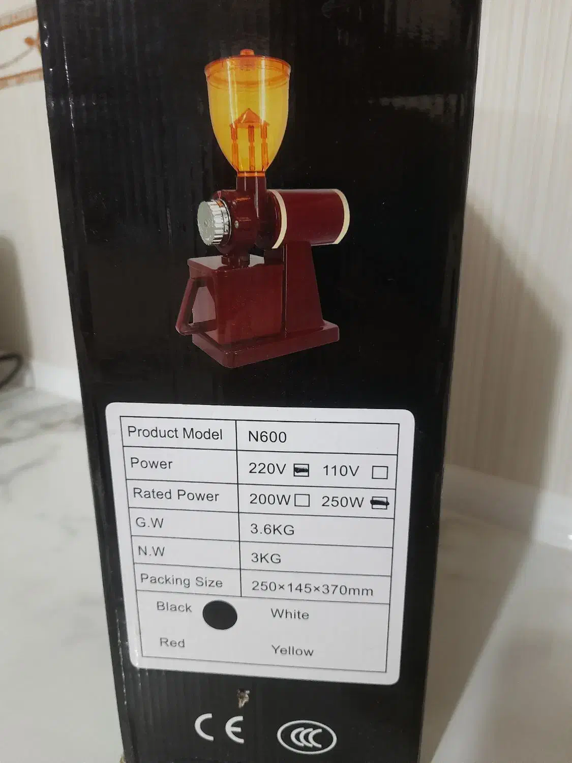 دستگاه آسیاب قهوه|سماور، چای‌ساز، قهوه‌ساز|مبارکه, |دیوار