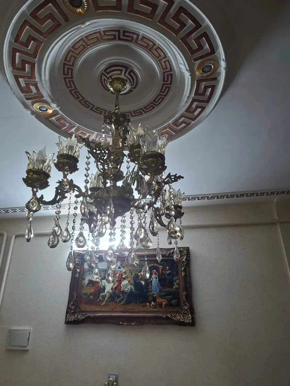 لوستربرنج|لوستر و چراغ آویز|بروجرد, |دیوار