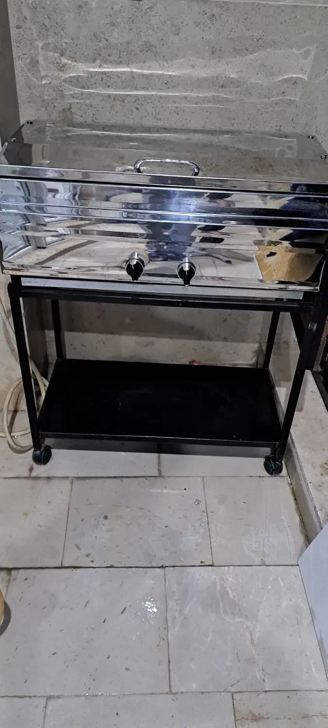 باربیکیو  گازی چرخدار|اجاق گاز و لوازم برقی پخت‌وپز|سنندج, |دیوار