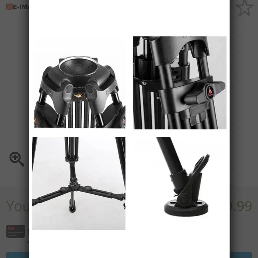 سه پایه فیلمبرداری E-IMAGE Ek 630|دوربین عکاسی و فیلمبرداری|تهران, پامنار|دیوار