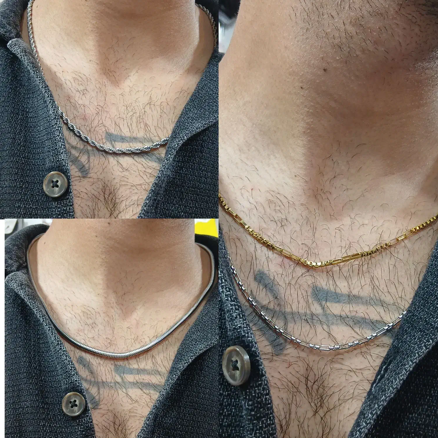 گردبند و دستبند مردانه|بدلیجات|جهرم, |دیوار