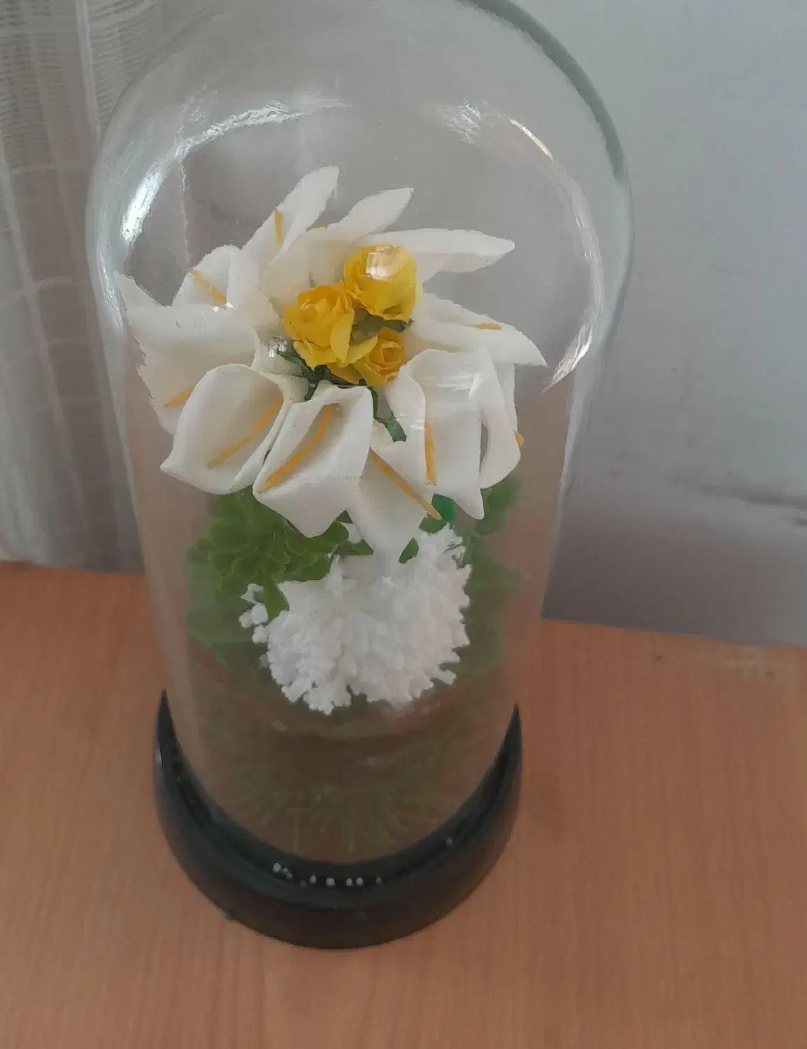 گل وگلدان شیشه ای|گل مصنوعی|کرمانشاه, |دیوار