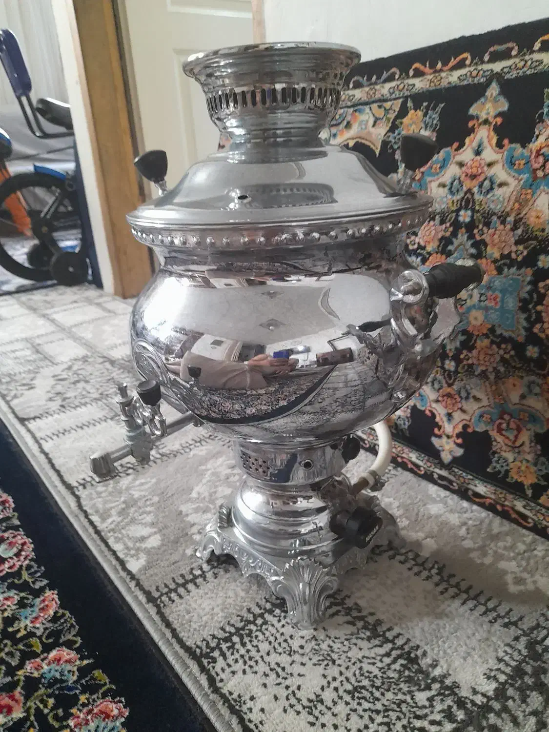 سماور گازی ۸ لیتری|سماور، چای‌ساز، قهوه‌ساز|کرمانشاه, |دیوار