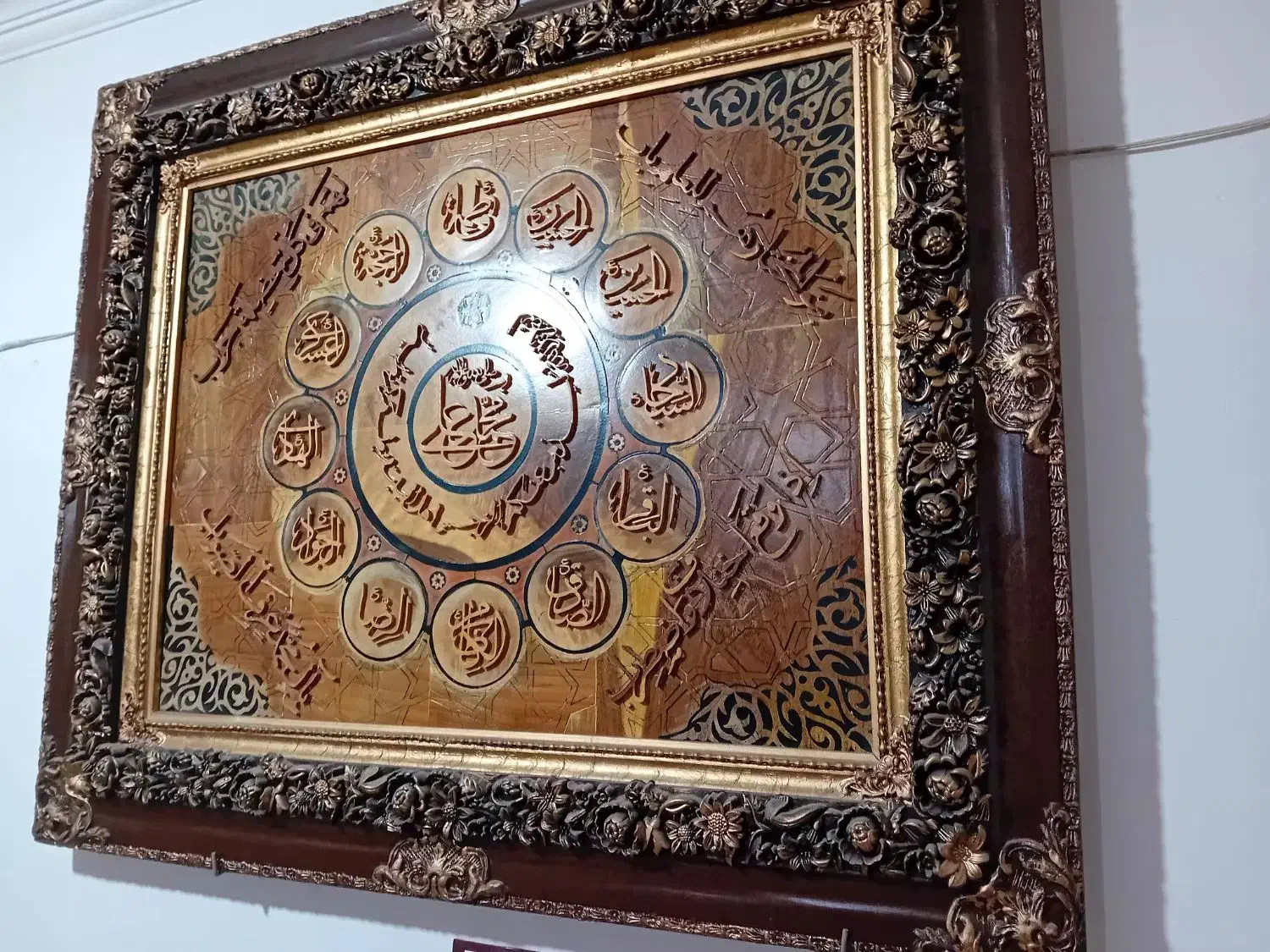 قاب عکس وتابلو منبت کاری|تابلو، نقاشی، عکس|زرگرشهر, |دیوار