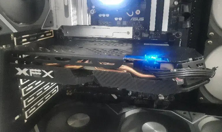 Rx 580 8gig xfx|قطعات و لوازم جانبی رایانه|کرمان, |دیوار