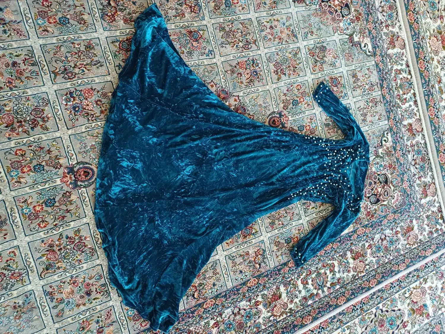 پیراهن مجلسی مخمل|لباس|الشتر, |دیوار