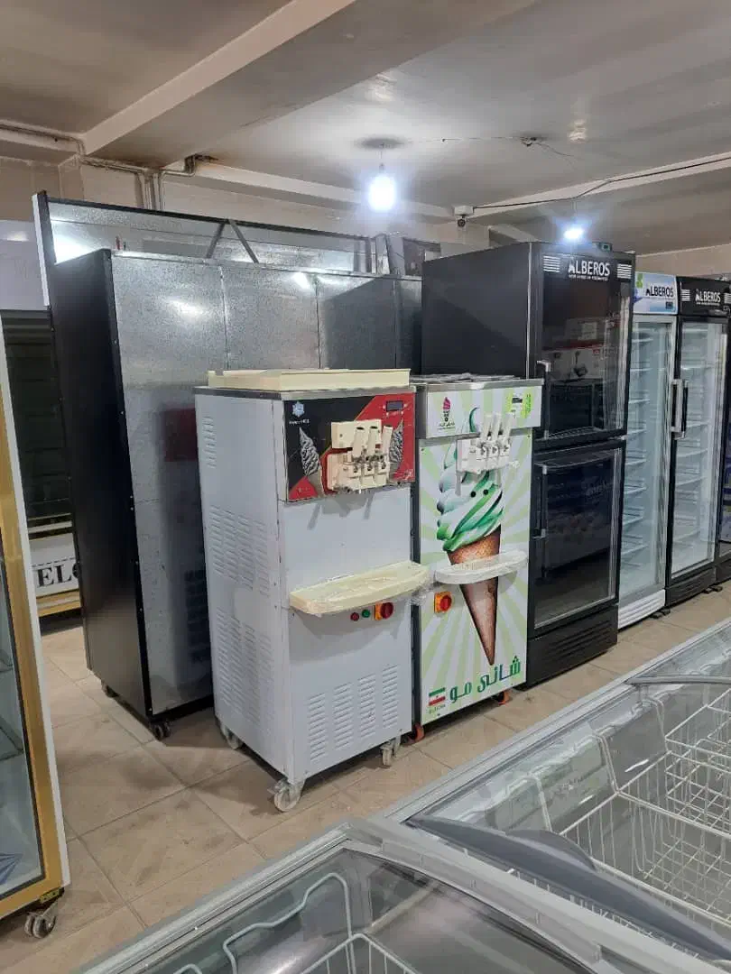 دستگاه بستنی ساز شانی مو و هلیلیت سه قیف|فروشگاه و مغازه|ایلام, |دیوار