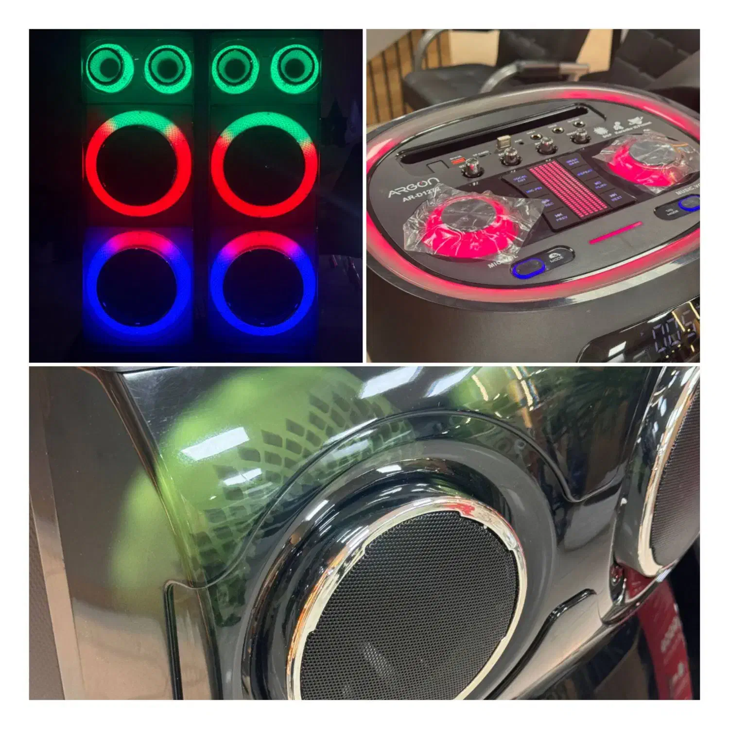 فروش اقساطی اسپیکر ۱۲۷۲ آرگون (DSP/رقص نور لیزری)|سیستم صوتی خانگی|کاشان, باهنر|دیوار