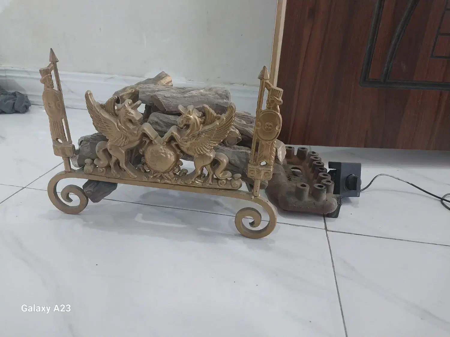 شومینه قدیمی عتیقه|کلکسیون اشیاء عتیقه|بروجرد, |دیوار