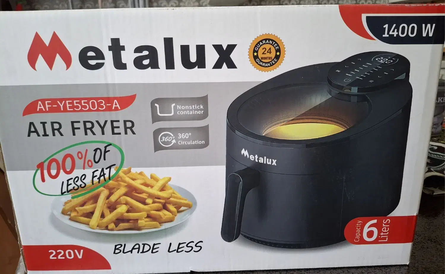 سرخ کن متالوکس نو|اجاق گاز و لوازم برقی پختوپز|مشهد, ولیعصر (شهرک غرب)|دیوار