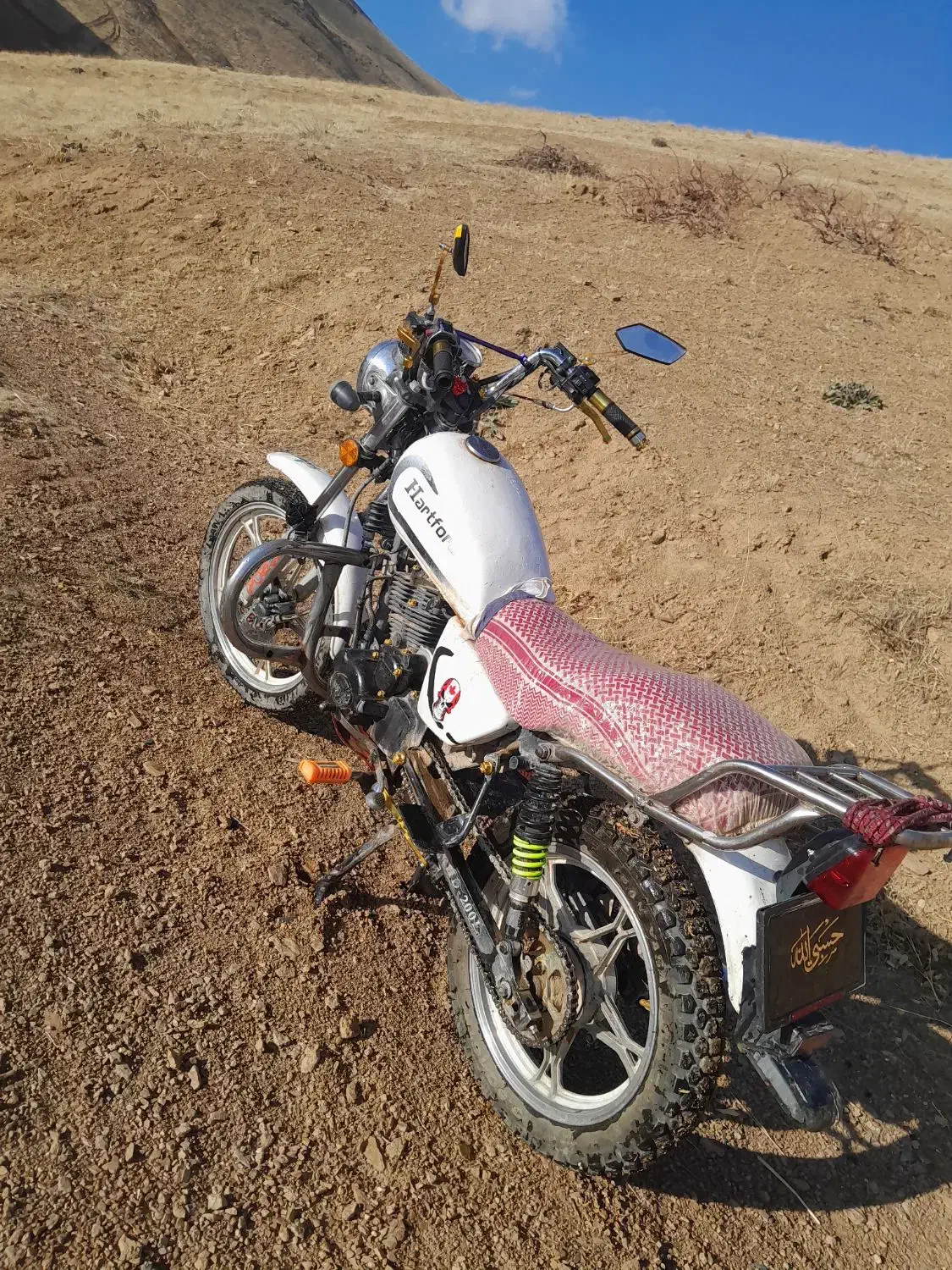 موتور هادفورد مزایده|موتورسیکلت|کلاترزان, |دیوار