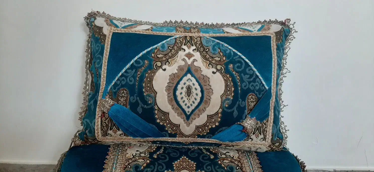 بالشت(پشتی) مخمل سنتی نو نو|پشتی|تهران, حکیمیه|دیوار