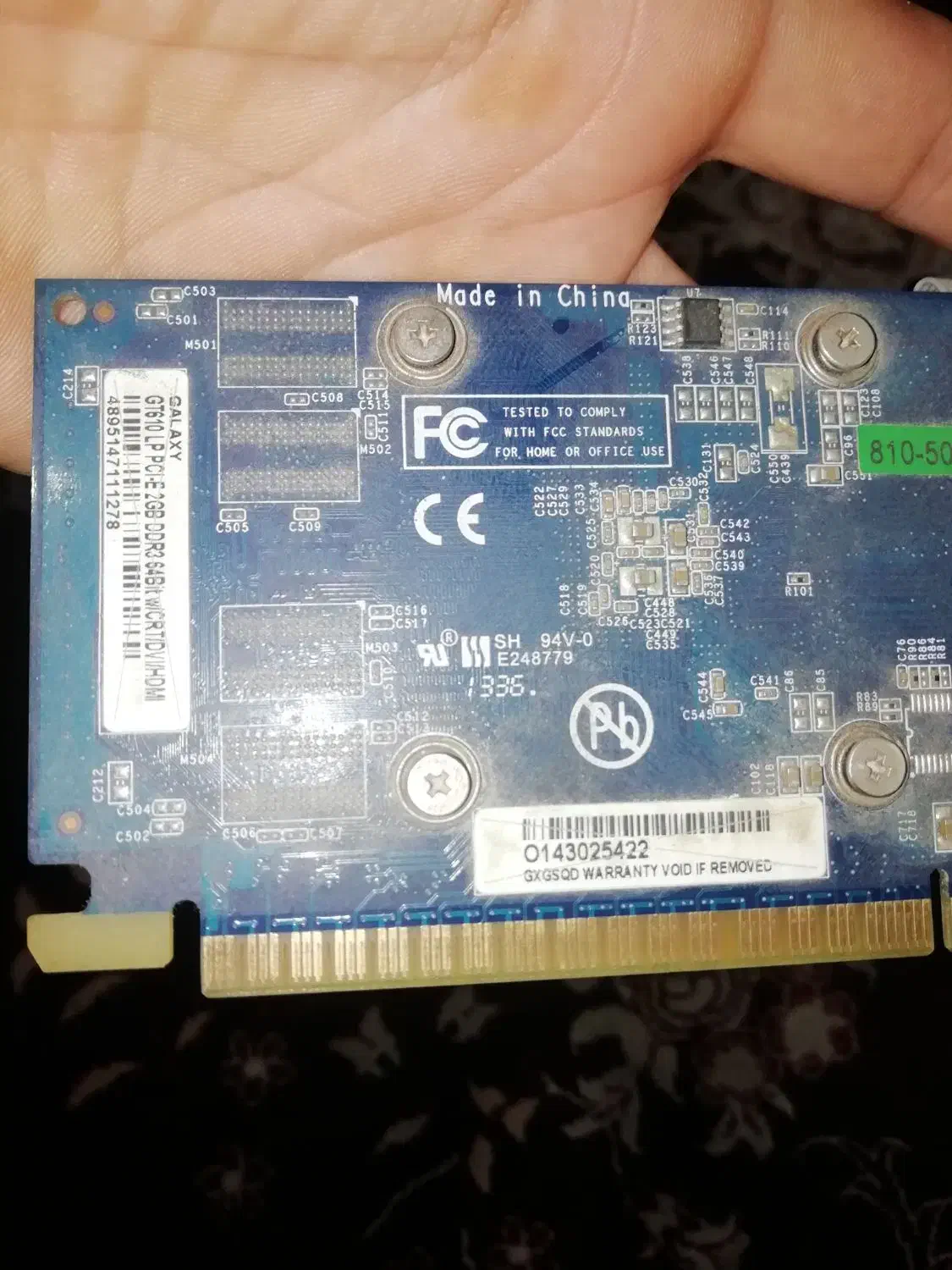 کارت گرافیک. 2گیگgt610.|قطعات و لوازم جانبی رایانه|دزفول, |دیوار