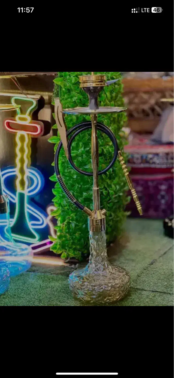 قلیان کرنو گرد شنی|صنایع دستی و سایر لوازم تزئینی|تهران, ابوذر|دیوار