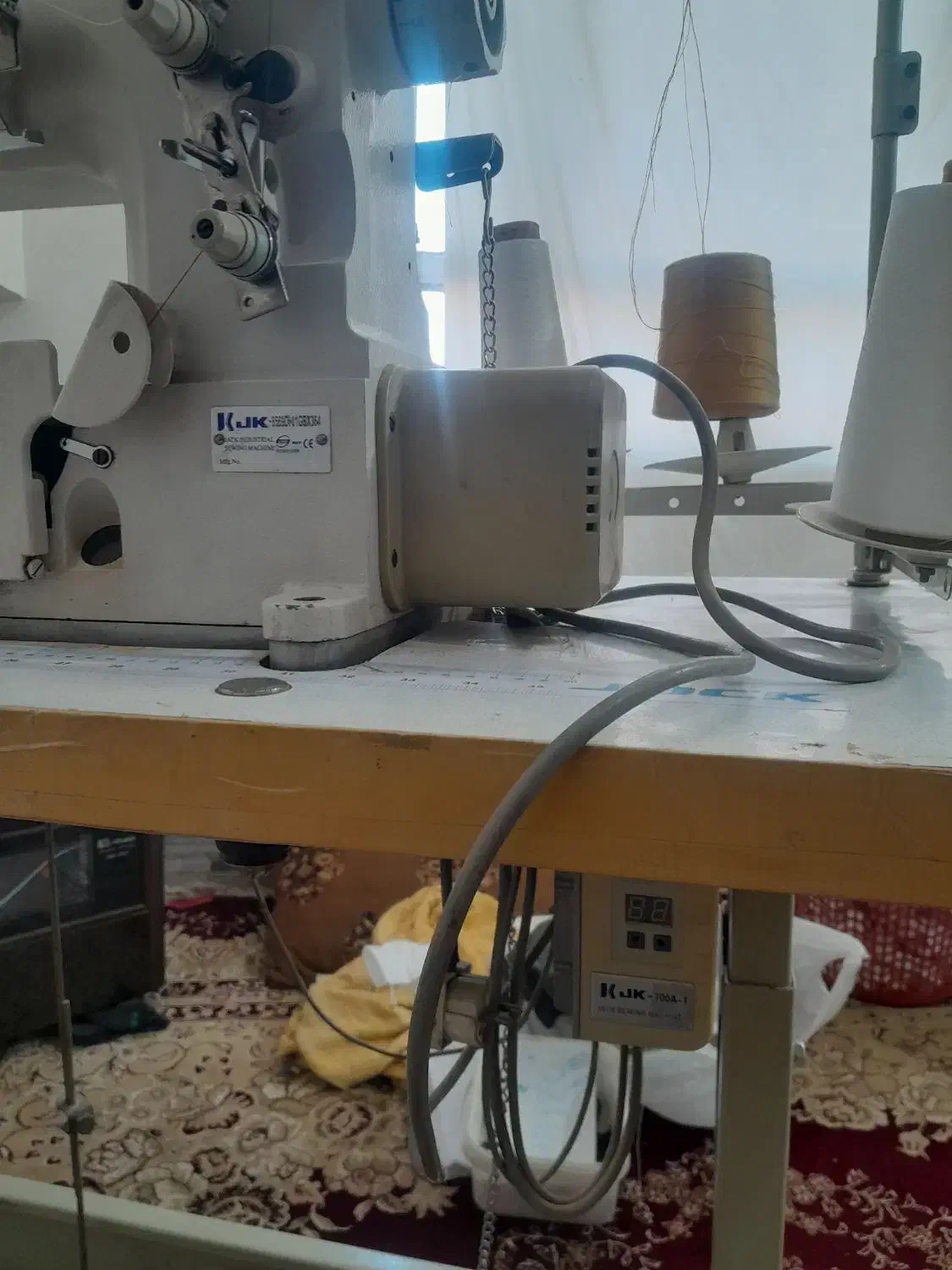 چرخ خیاطی میاندازد ۵سوزنی|چرخ خیاطی و ریسندگی|قاسمآباد (خواف), |دیوار