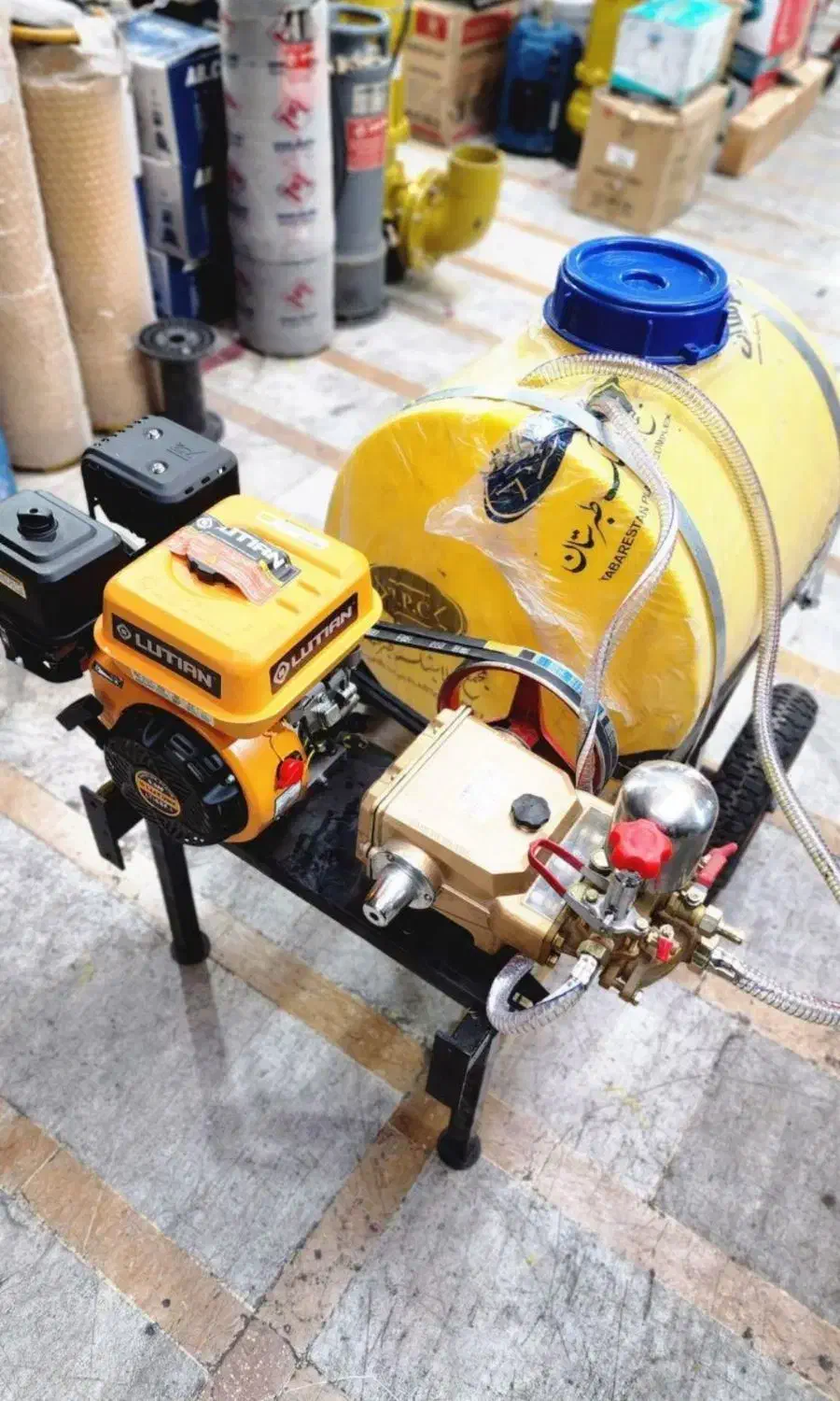 سمپاش فرغونی اوتین 7.5 اسب با پمپ 55 بار اصلی|ماشینآلات صنعتی|تهران, شهید رجایی|دیوار