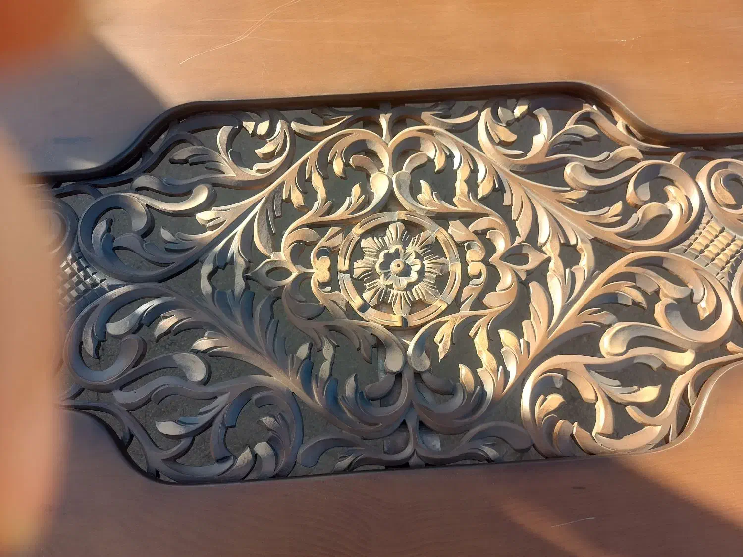 میز غذا خوری ده نفره با چوب گردو|میز و صندلی غذاخوری|طرقبه, |دیوار