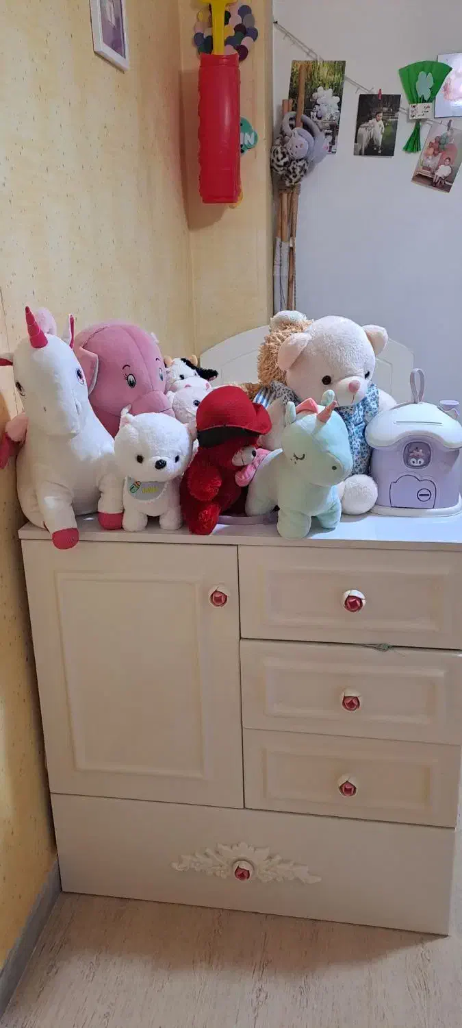 تخت کودک و نوجوان|تخت و سرویس خواب|نظرآباد, نظرآباد|دیوار