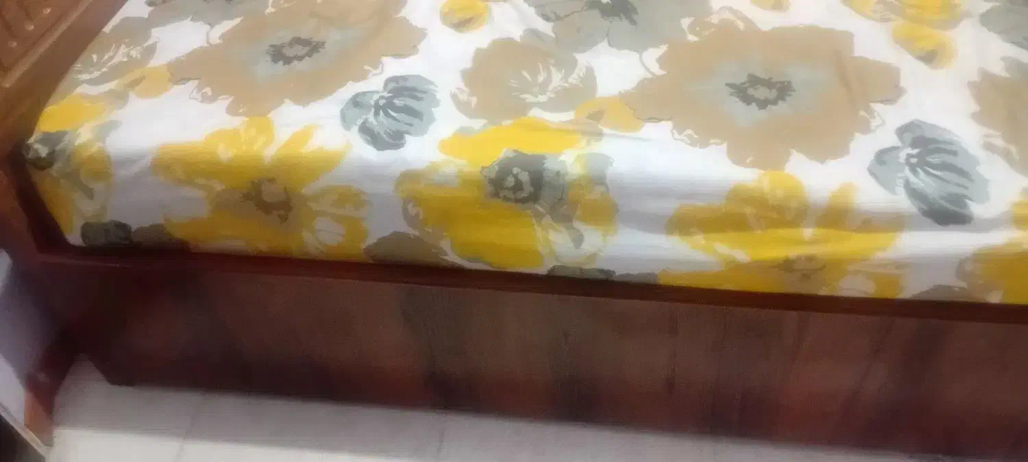 تخت چوبی دونفره|تخت و سرویس خواب|محمدیه-قزوین, |دیوار