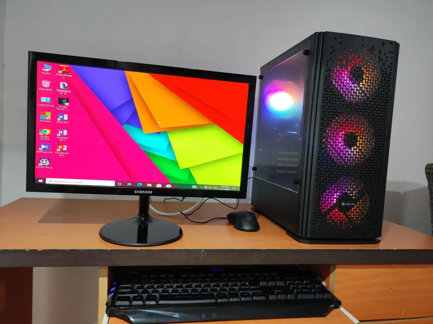 کامپیوتر گیمینگ DDR4 نسل 9، رم 16، گرافیک 12، بشرط|رایانه رومیزی|محمدشهر, محمدشهر|دیوار