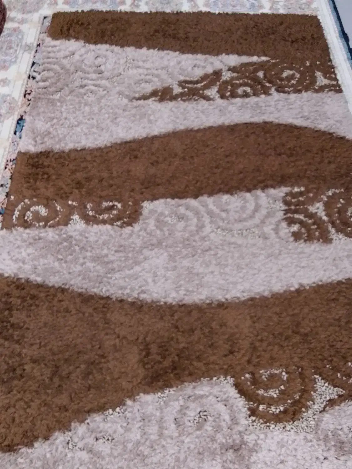 قالی ترک طرح رز|فرش|شیراز, تندگویان|دیوار