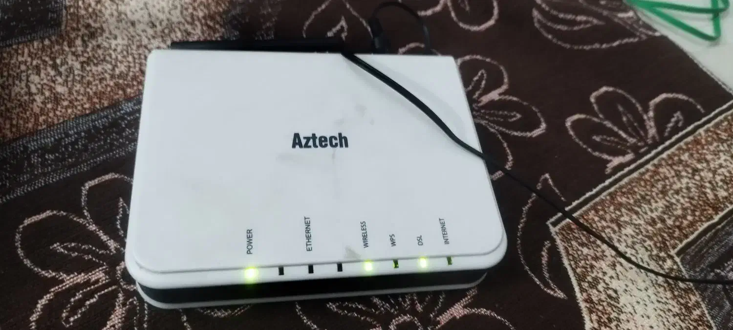 مودم نو aztech|مودم و تجهیزات شبکه|قرچک, شهرک طلائیه|دیوار