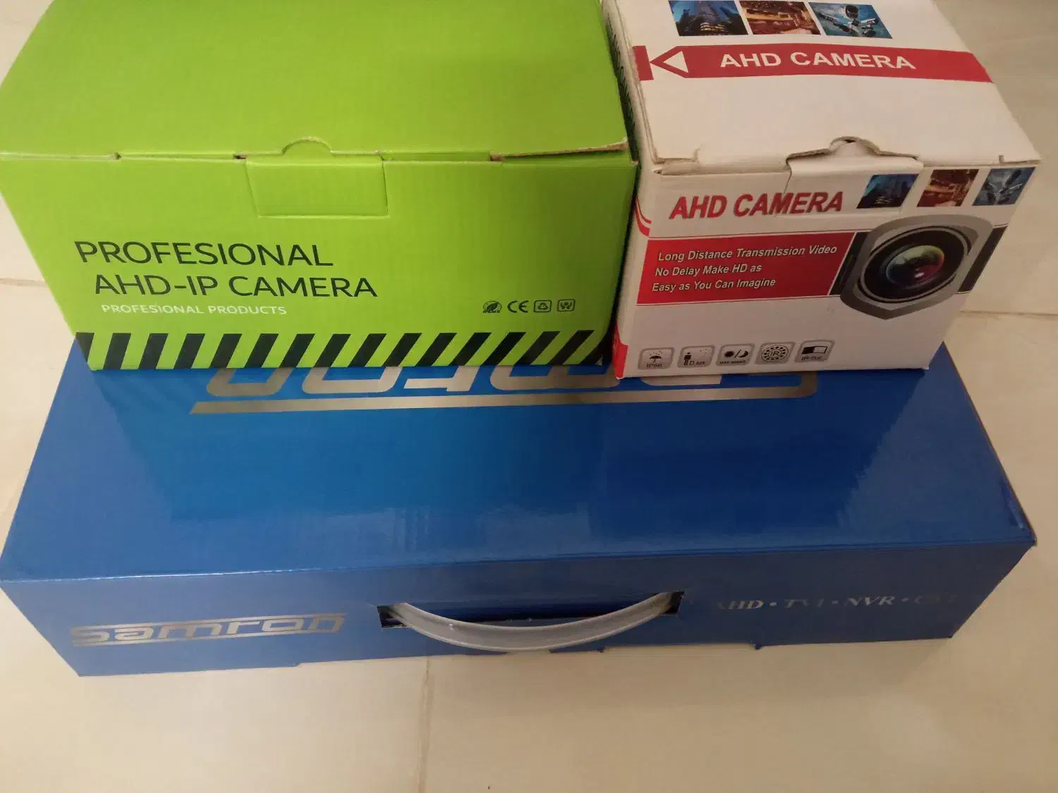 پک دو دوربین مداربسته AHD|دوربین مداربسته|اصفهان, آبشار|دیوار