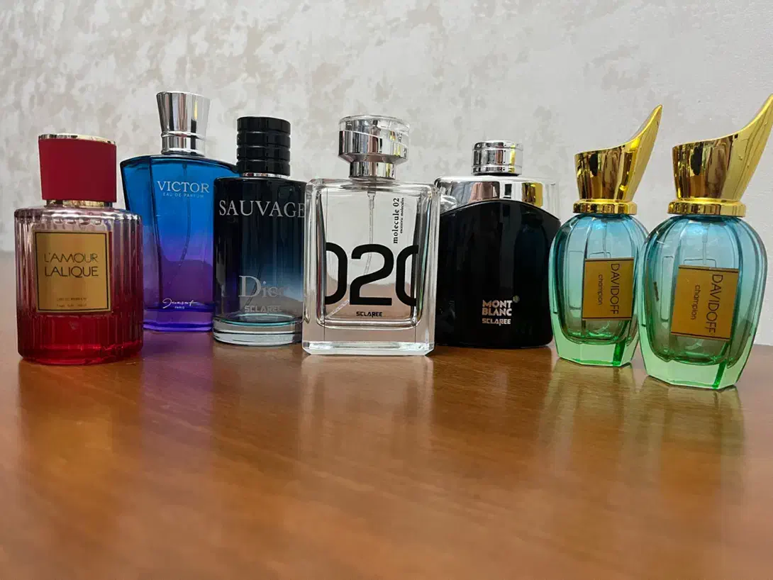 شیشه خالی ادکلن|آرایشی، بهداشتی، درمانی|تبریز, |دیوار