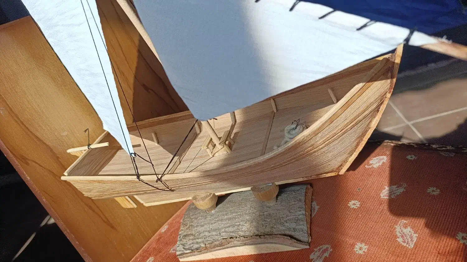 کشتی چوبی|مجسمه، تندیس، ماکت|خمینی‌شهر, |دیوار