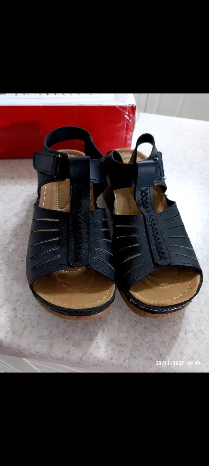 صندل طبی سایز 39 و 38|کیف، کفش، کمربند|دلیجان, |دیوار