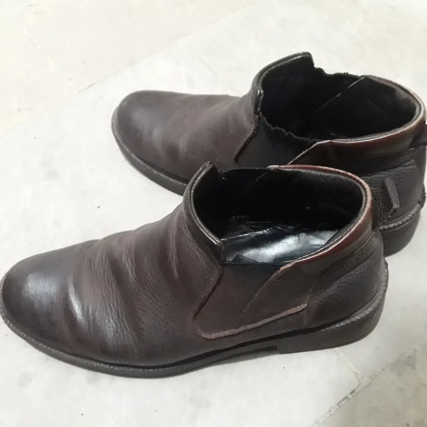 کفش چرمی مردانه سایز 40|کیف، کفش، کمربند|اصفهان, محمودیه|دیوار