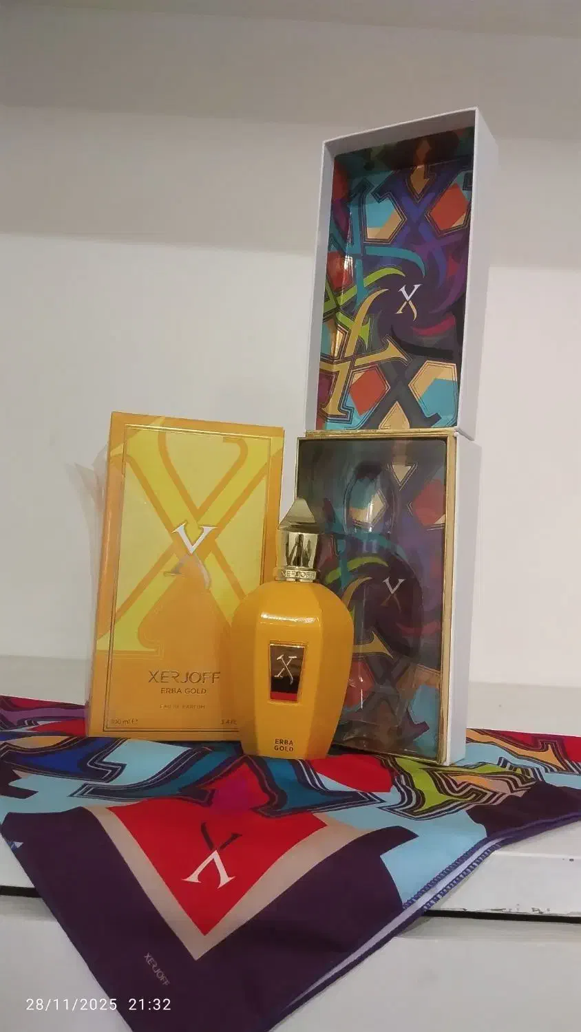 ادکلن xerjoff arba gold اصلی|آرایشی، بهداشتی، درمانی|فولادشهر, B5|دیوار