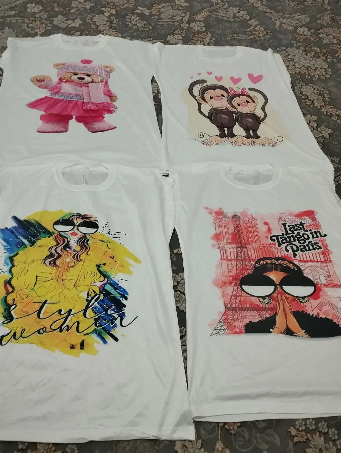 تیشرت زنانه|لباس|دورود, |دیوار